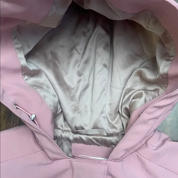 EUC RainSisters RARE Full Circle fit and flare pink Raincoat M - Picture 12 of 16
